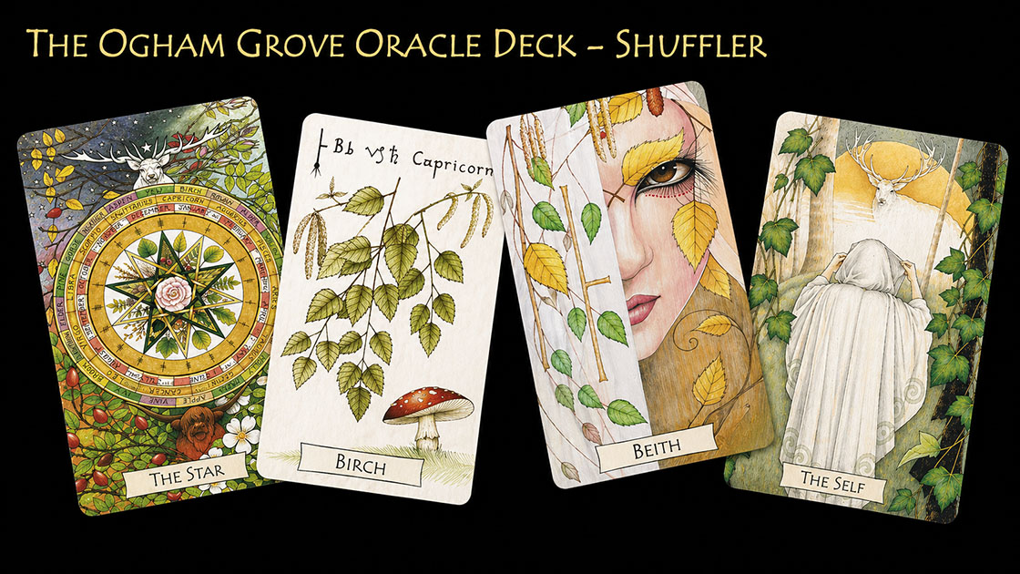 The Ogham Grove Oracle Deck Shuffler